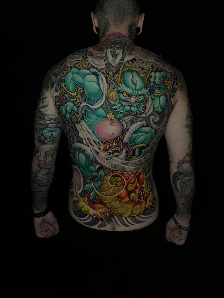 Tattoo artist Pablo Jornet