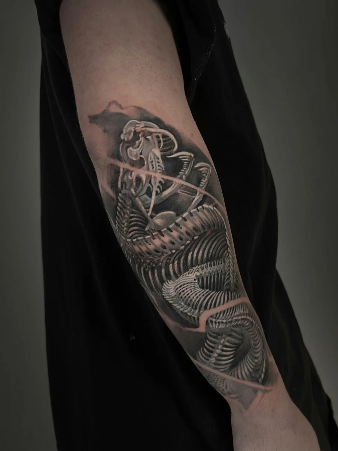 Tattoo artist Roman Zakharchenko