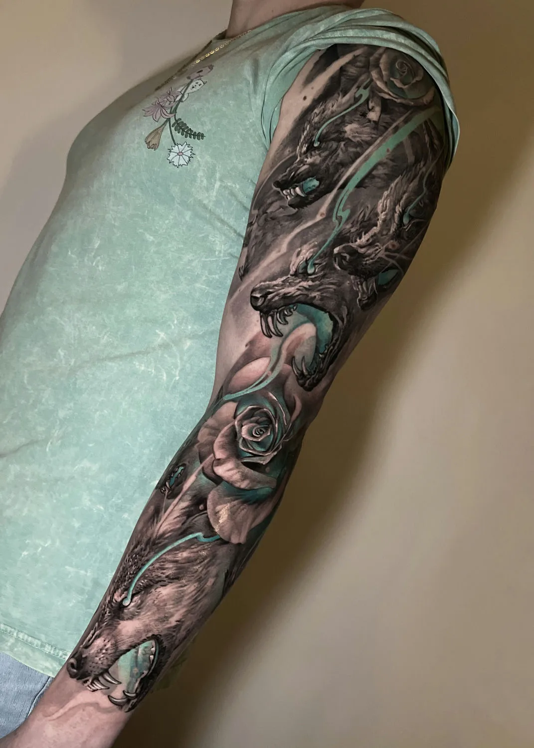 Tattoo artist Roman Zakharchenko