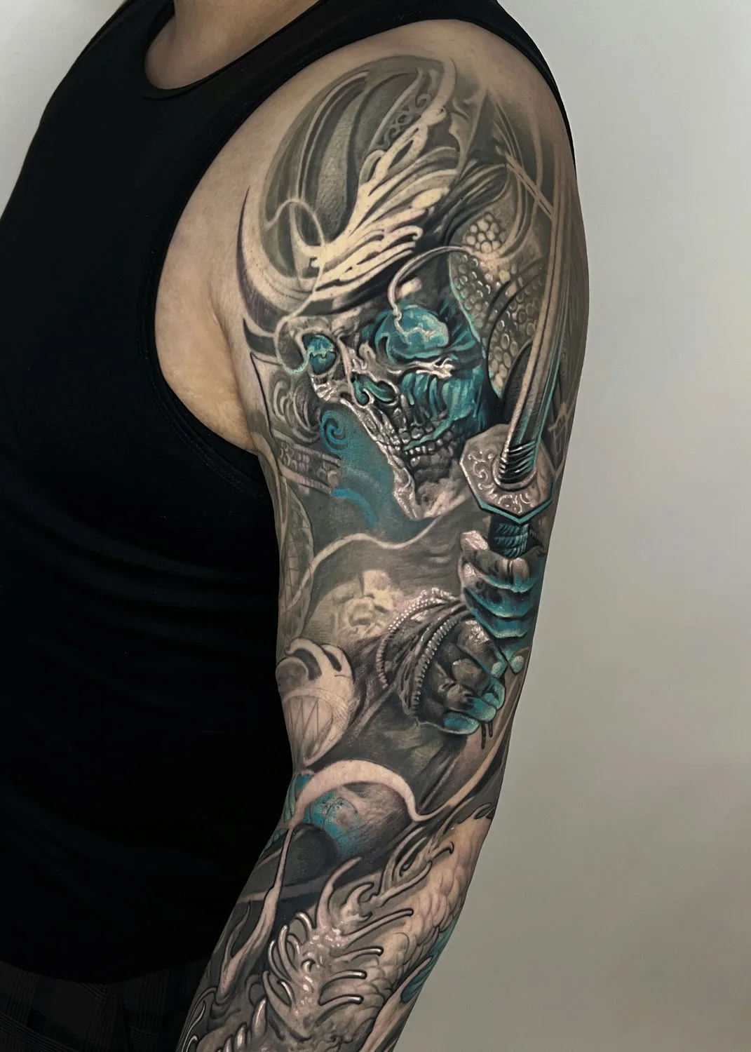 Tattoo artist Roman Zakharchenko