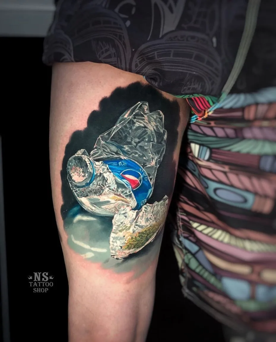 Realism tattoo by Ruslan Miftakhov