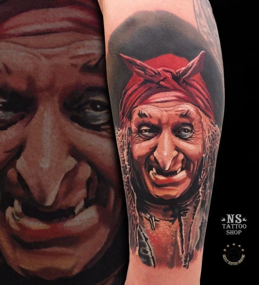 Realism tattoo by Ruslan Miftakhov