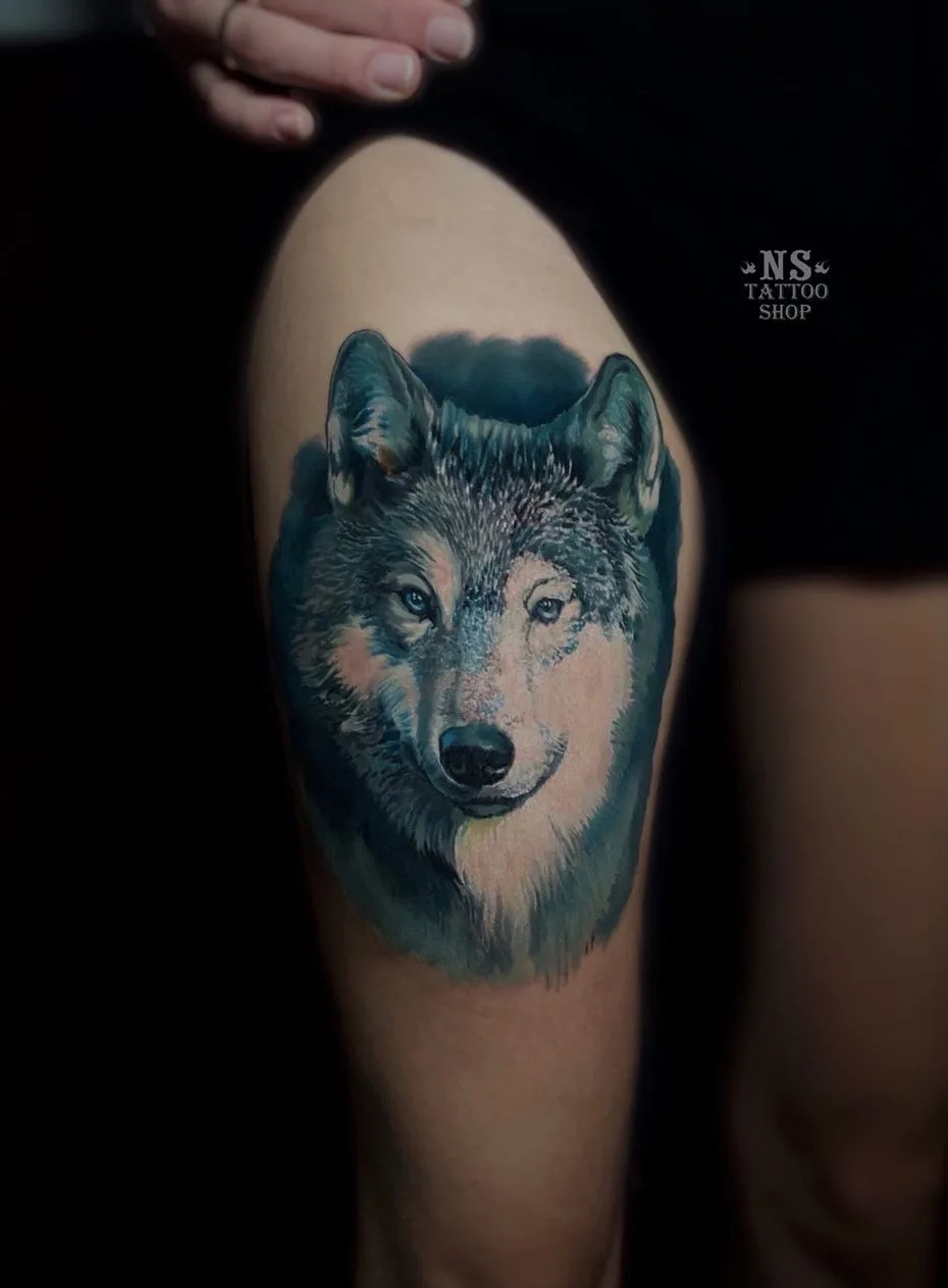 Realism tattoo by Ruslan Miftakhov