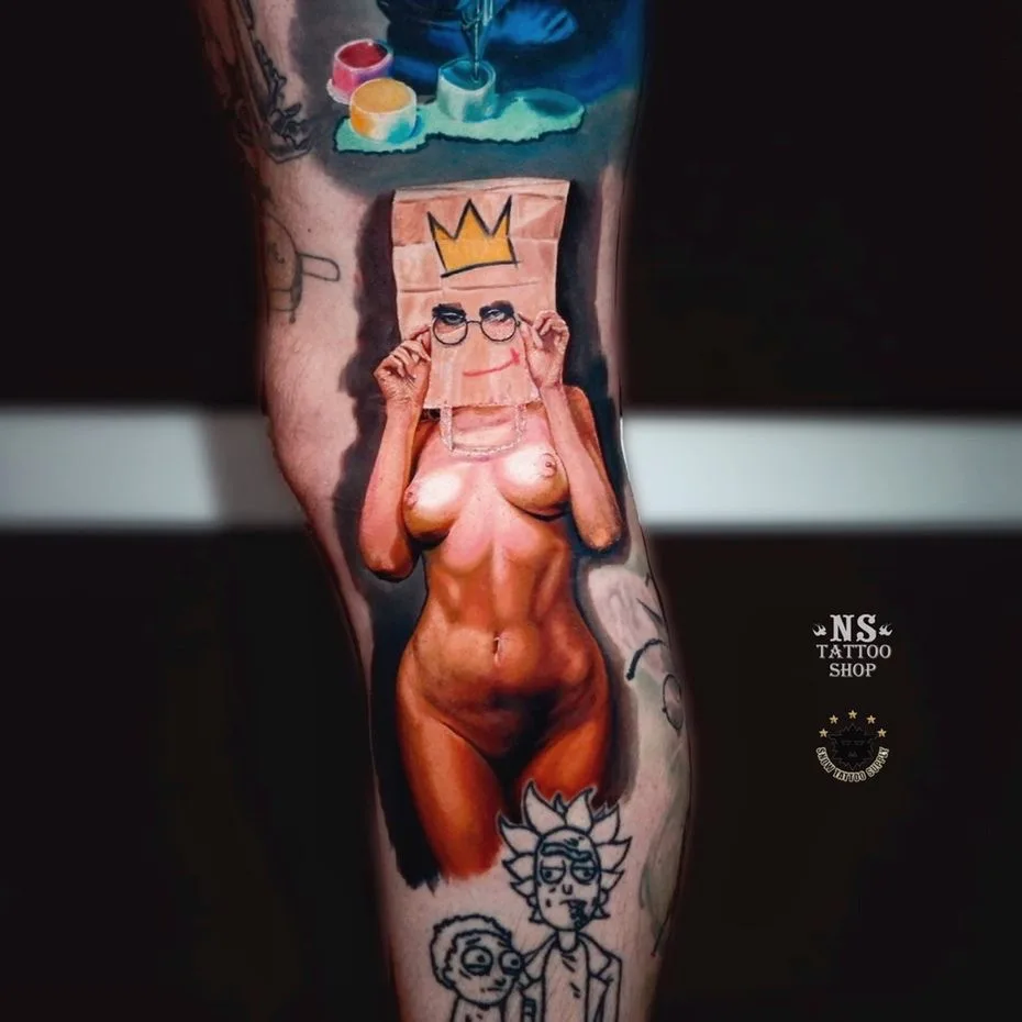 Realism tattoo by Ruslan Miftakhov