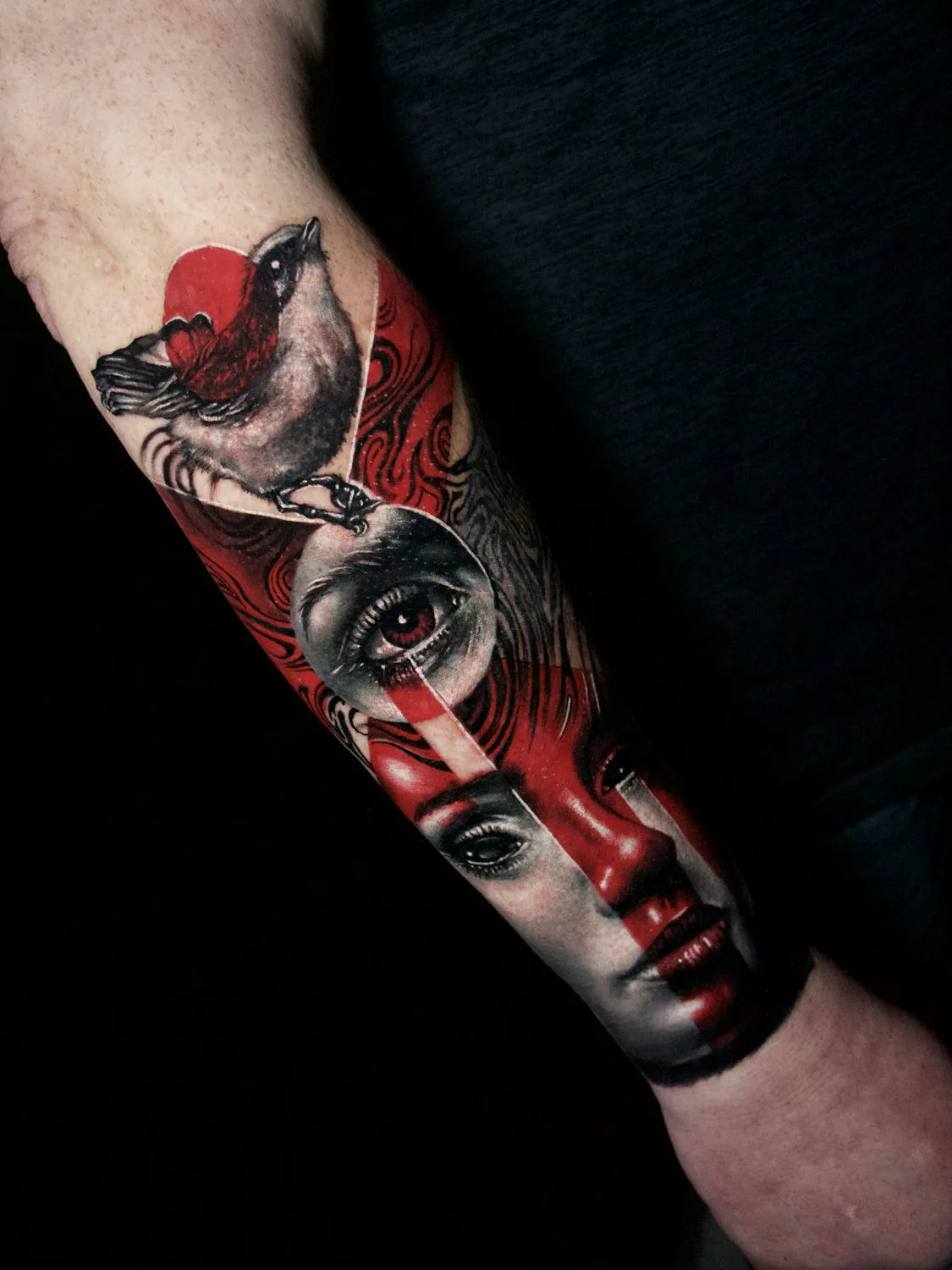 Tattoo artist Saverio Saluzzi