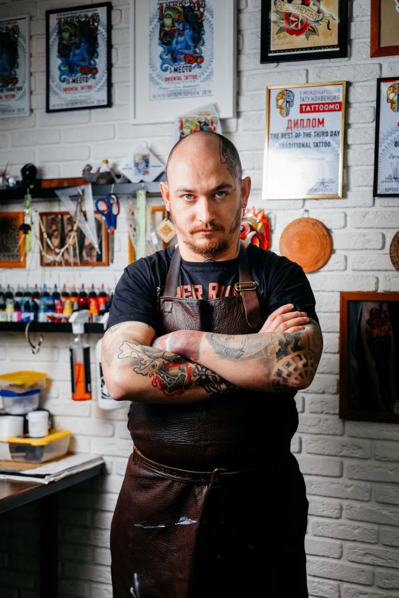 Tattoo artist of northern ornamentation - Vitaly Pradd