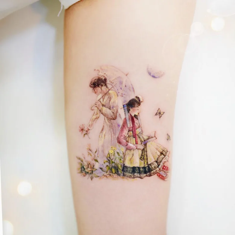 Tattoo artist Banul