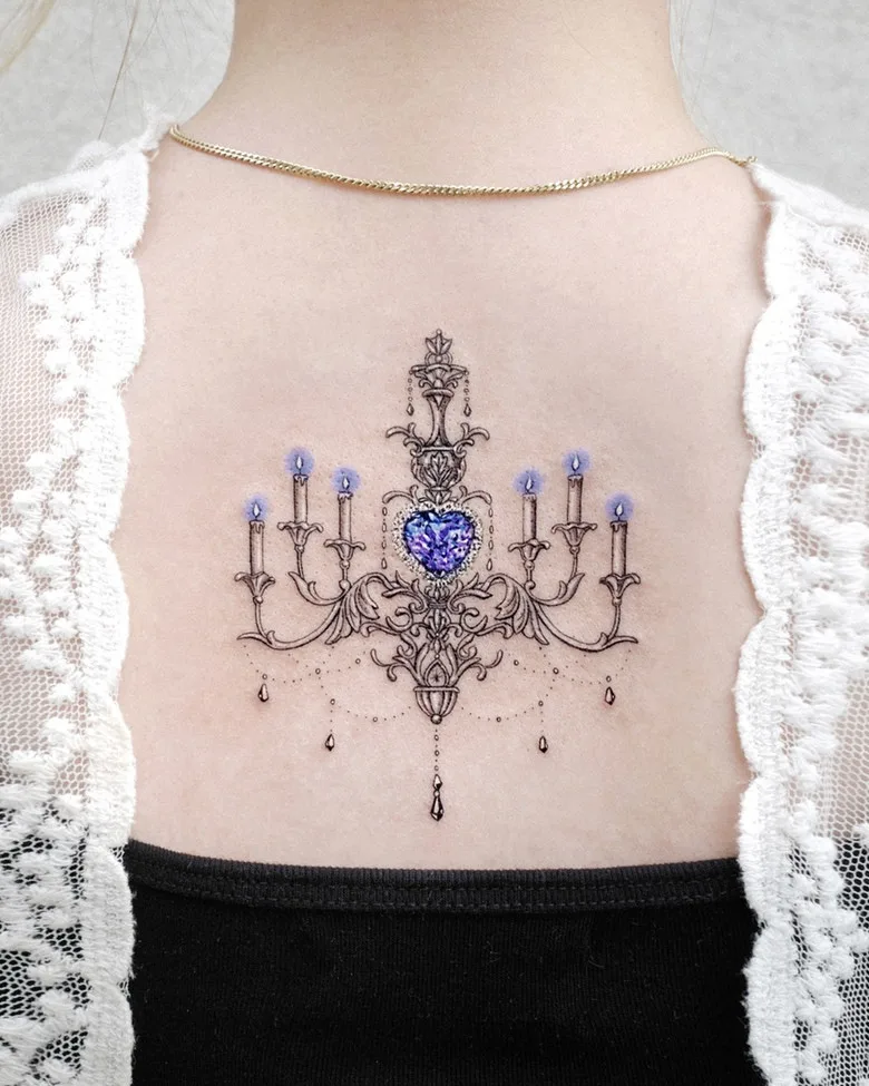 Jewelry tattoo for women by Solar