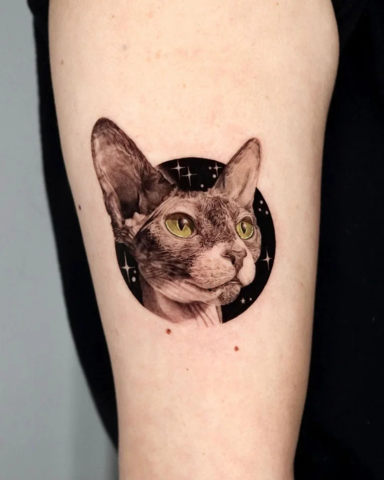 Cute fluffy noses in Yeono&rsquo;s tattoos
