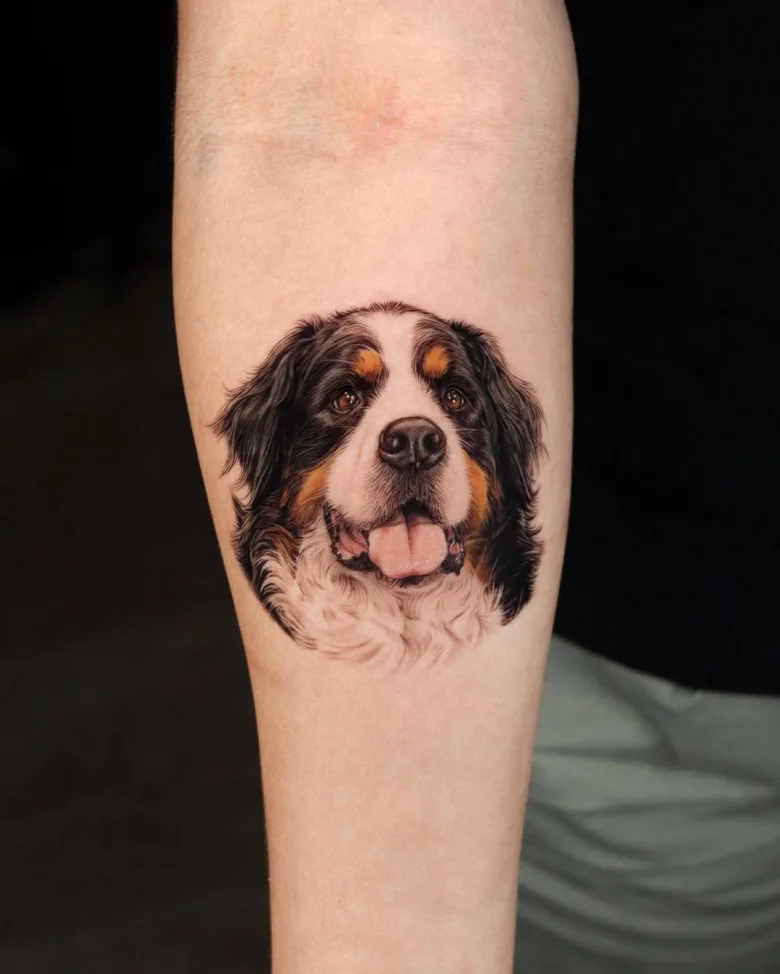 Cute fluffy noses in Yeono’s tattoos - image 8