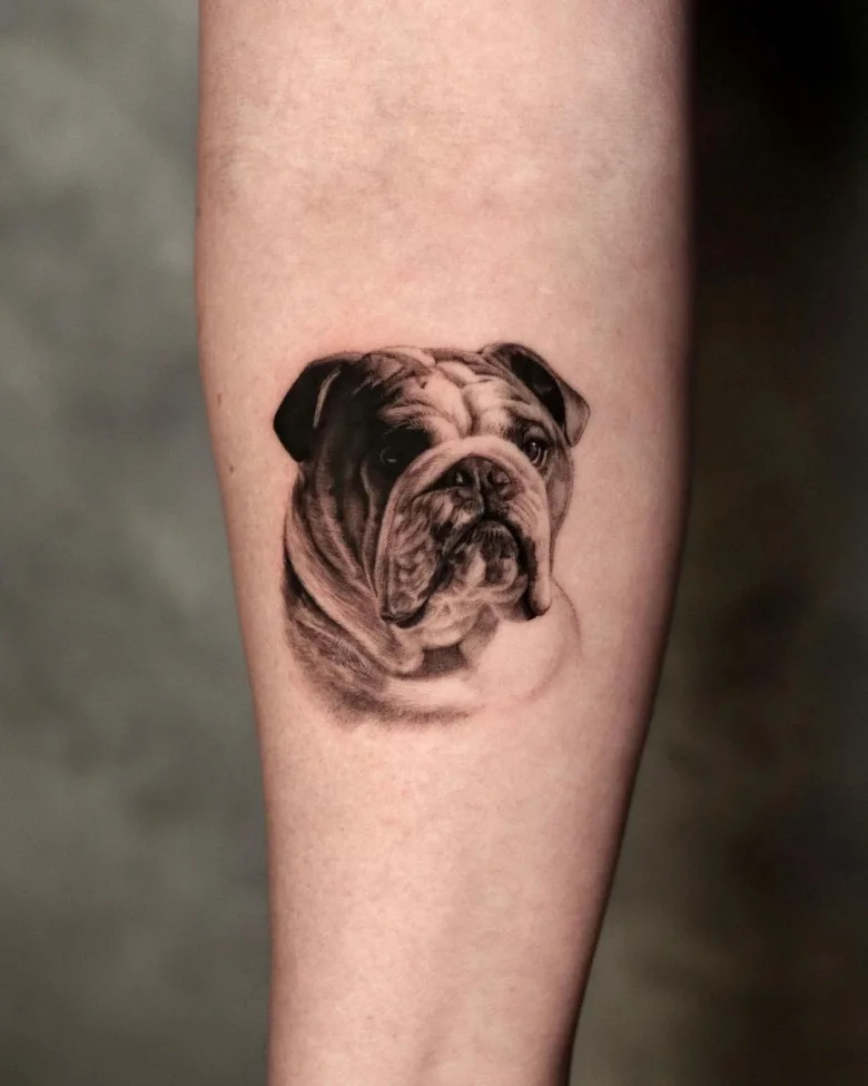 Cute fluffy noses in Yeono’s tattoos - image 5