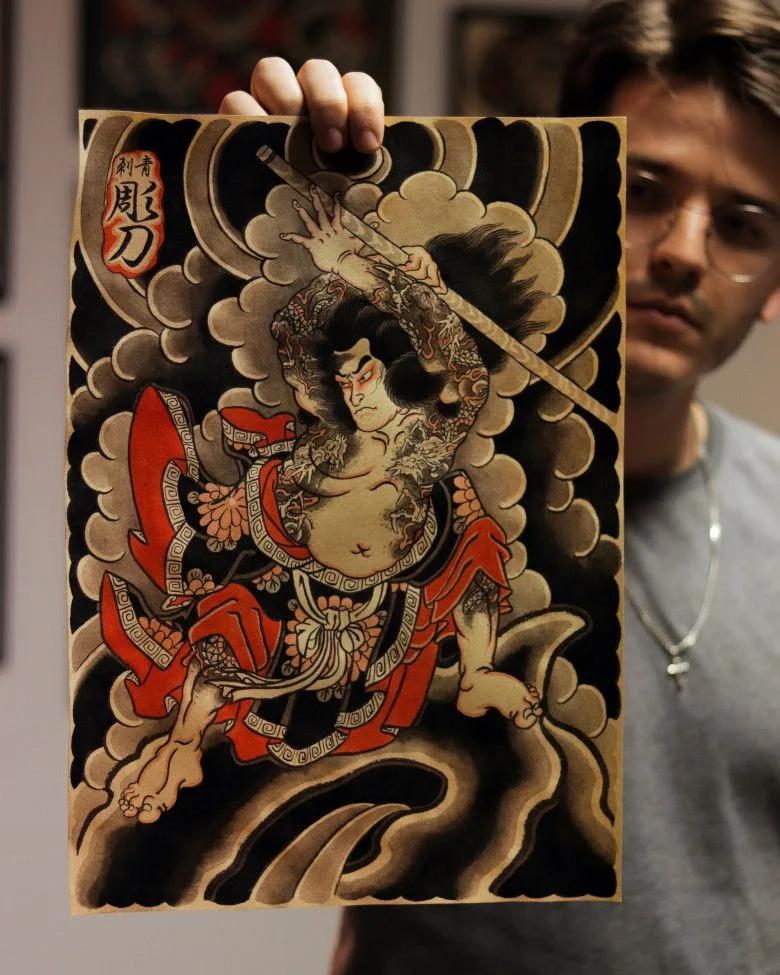 Tattoo artist Thom Piñeiro