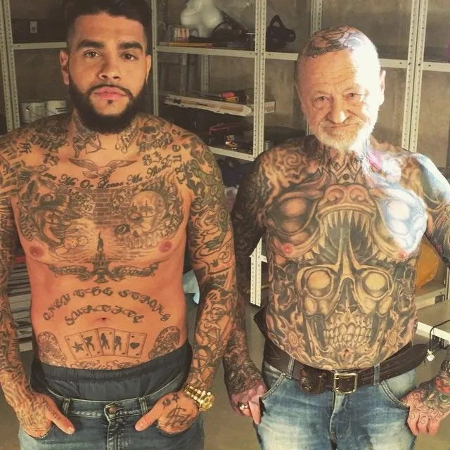 татуировки Тимати, Black Star tattoo
