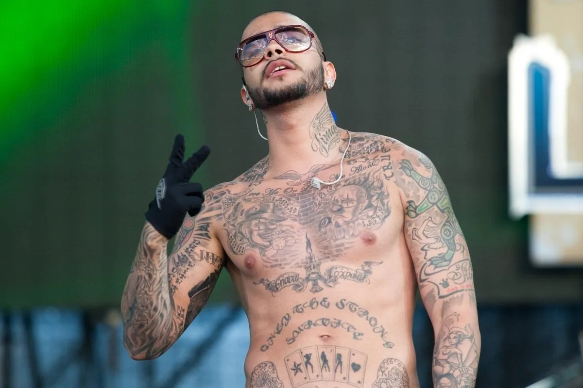 татуировки Тимати, Black Star tattoo