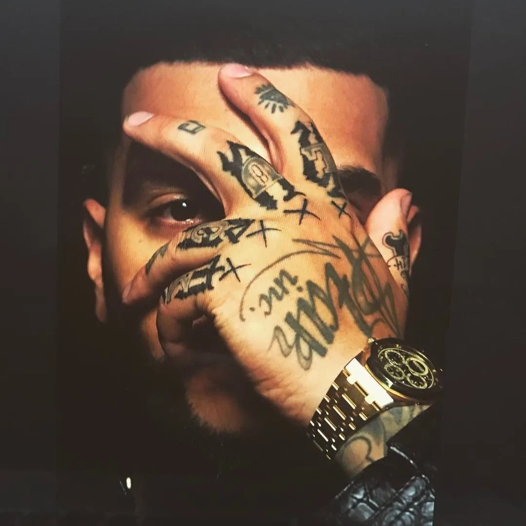 татуировки Тимати, Black Star tattoo