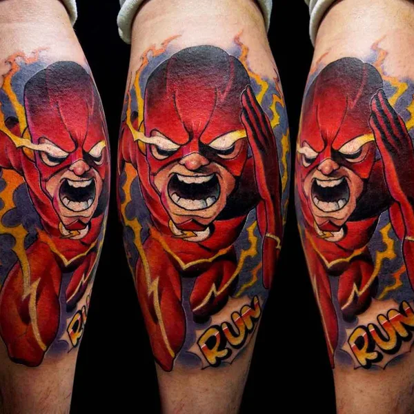 New School tattoo by Виктор Киатров in Казань