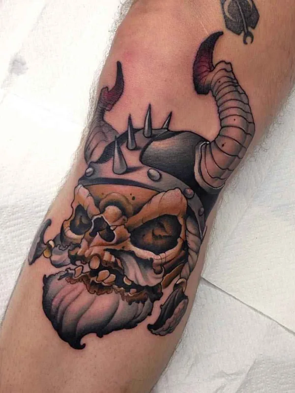 Нью Скул tattoo by Герман Горбунов in Санкт-Петербург