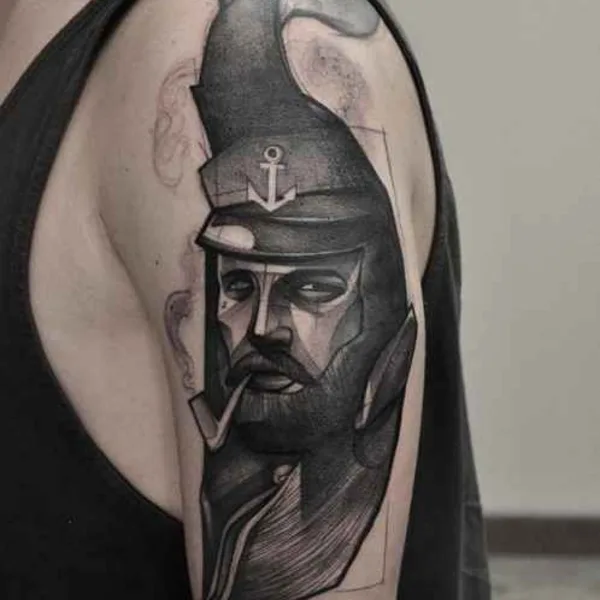 Нео традиционная tattoo by Lukas Zglenicki in Sopot
