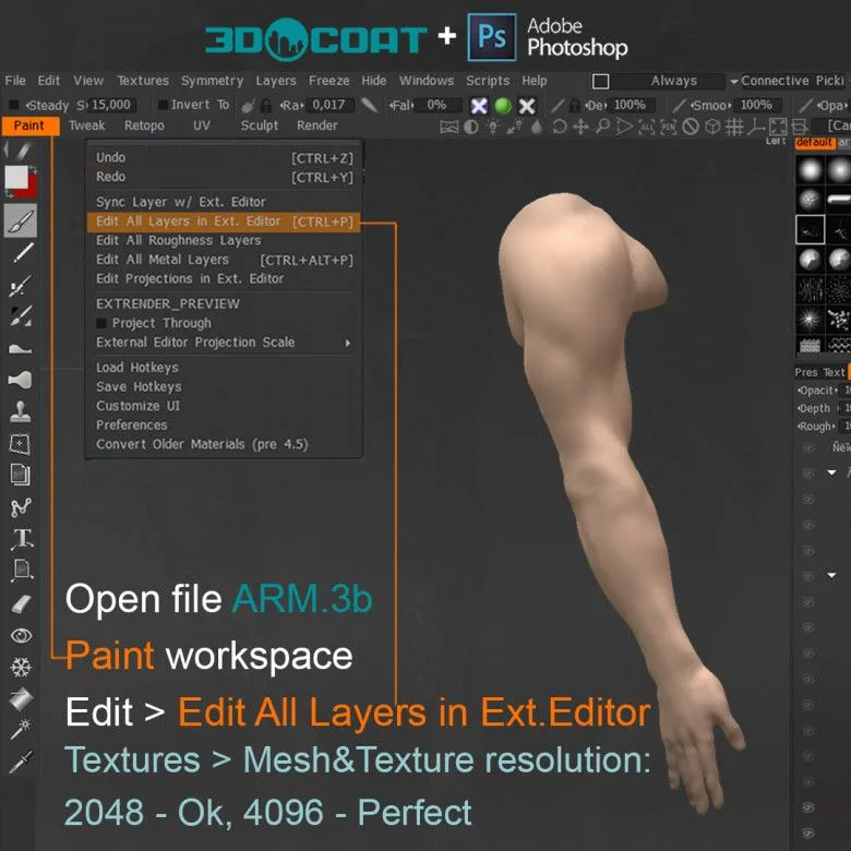 Руководство по созданию эскизов в 3D Coat от Константина Алексеева - image 4