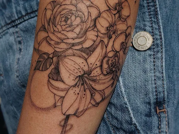 Two Cranes Tattoo