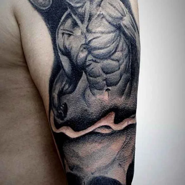 Реализм tattoo by    Postoronnie in Екатеринбург