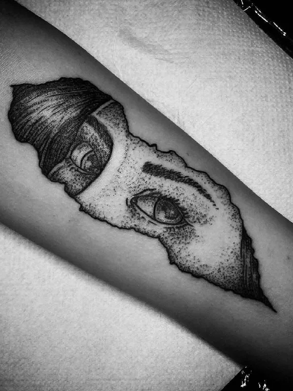 black and grey blackwork tatuaje en forearm #15162 | Tatuador Машковцев Руслан