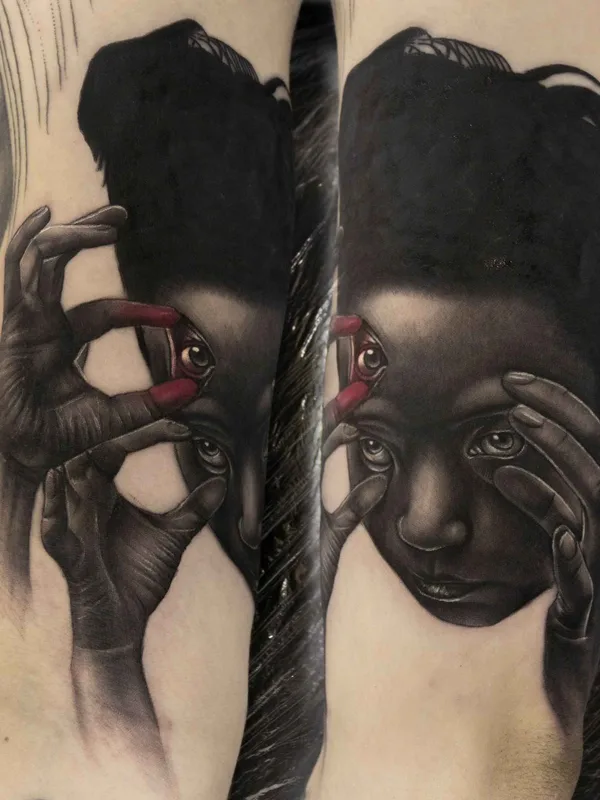 Реализм tattoo by Максим Денисенко in Краснодар