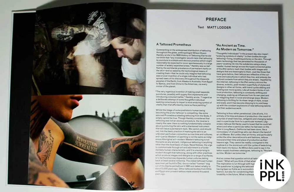 The new book about modern tattoo art - Hannah Graves & Gestalten - Forever More - The New Tattoo . Review about the book