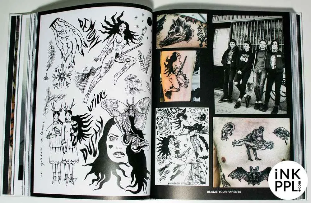 The new book about modern tattoo art - Hannah Graves & Gestalten - Forever More - The New Tattoo . Review about the book