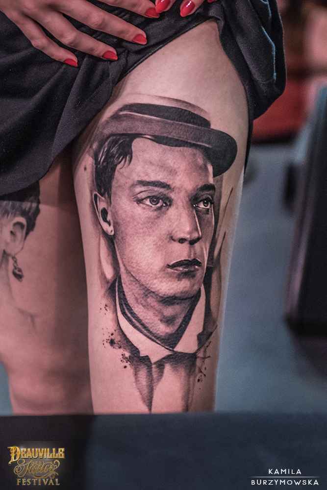 winner of the Deauville Tattoo Festival 2017 | Black-and-Grey 2nd David Redoulez