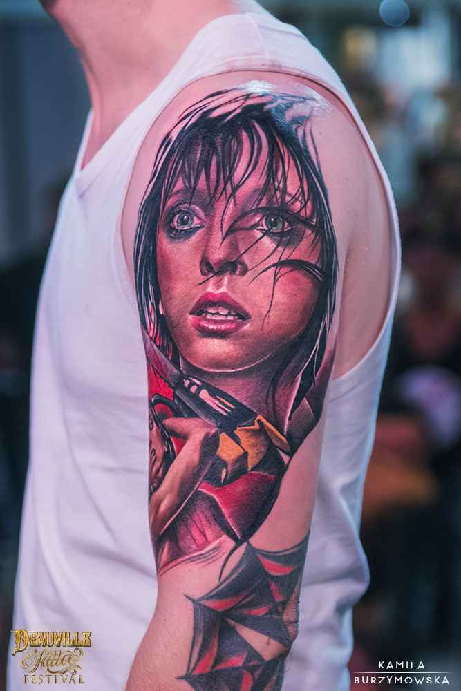 winner of the Deauville Tattoo Festival 2017 | Color 2nd - Yaiza Rubio Castillejos
