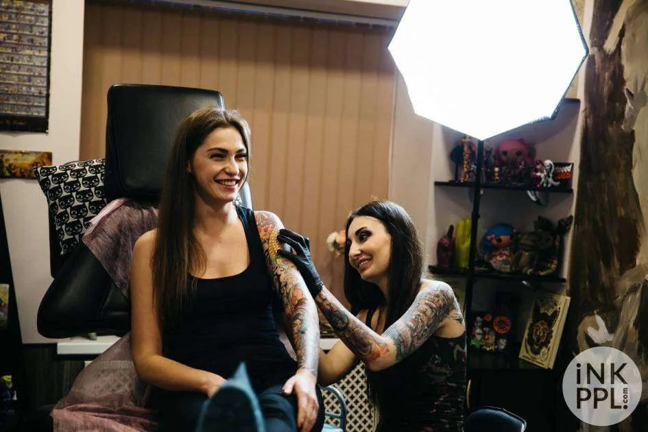 Interview - tattoo artist Anjelika Kartasheva - the Fabrik 13 tattoo studio | Rostov-on-Don, Russia