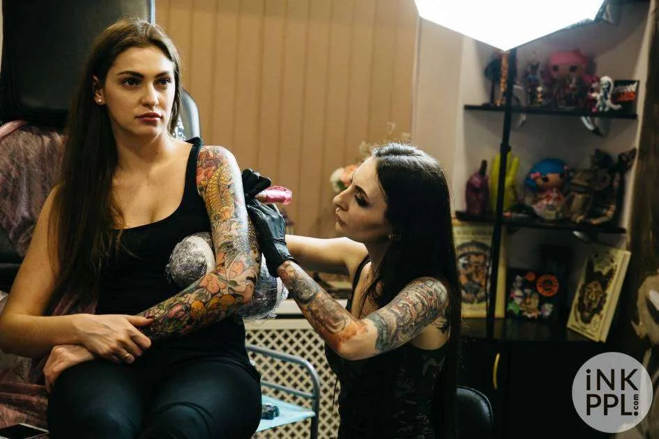 Interview - tattoo artist Anjelika Kartasheva - the Fabrik 13 tattoo studio | Rostov-on-Don, Russia