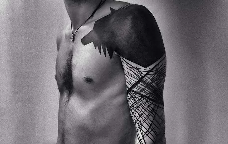 blackwork tattoo style