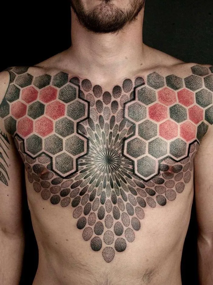 estilo de tatuaje Dotwork