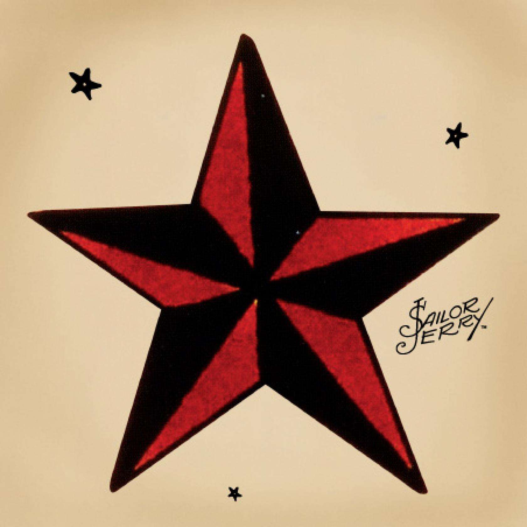 nautical star old school tattoo