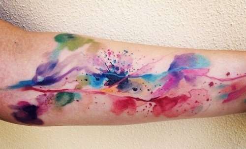 Watercolor Tattoo Style | iNKPPL