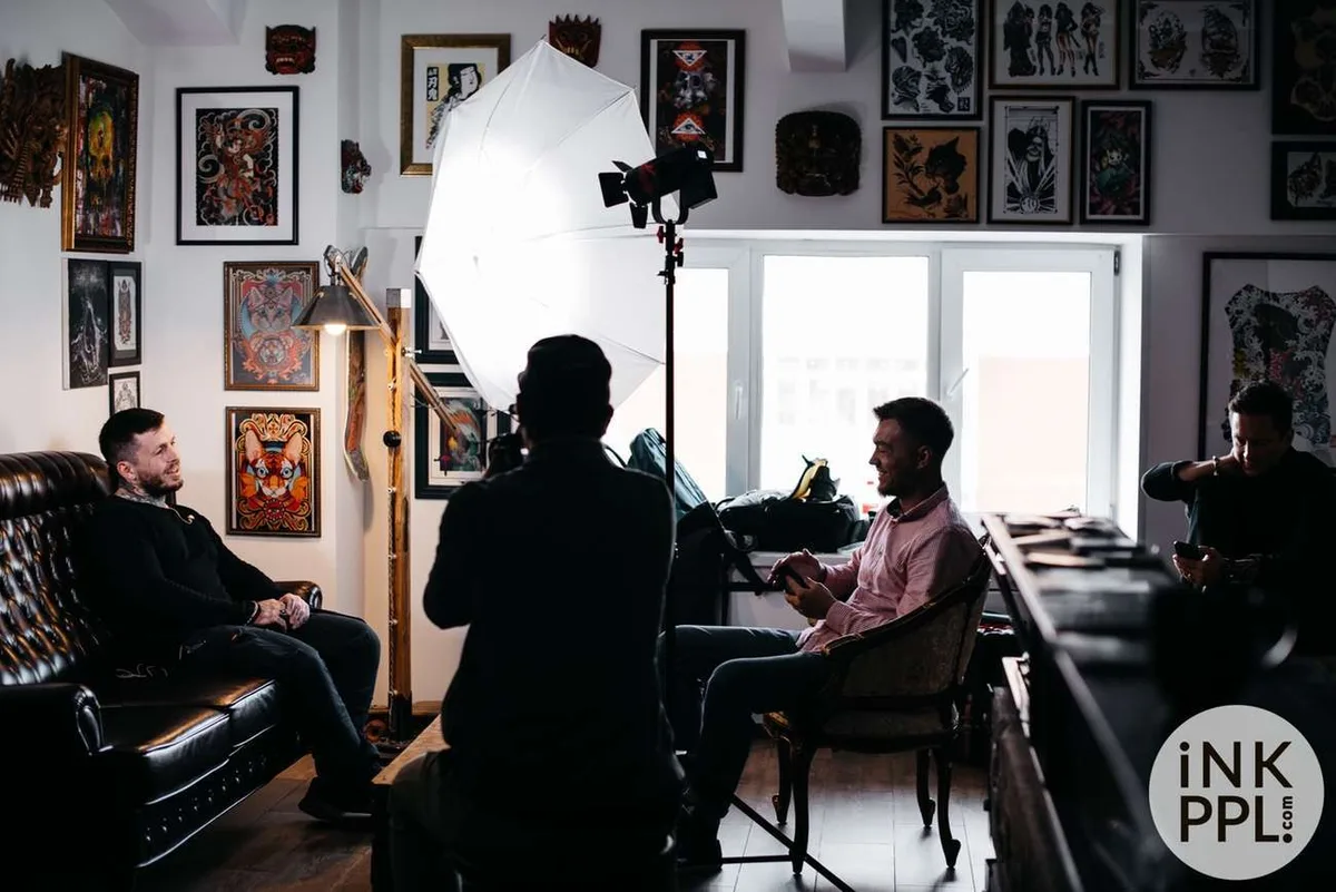 Tattoo artist Maxim Titanic Kislitsyn, neo Japanese tattoo, exclusive interview inkppl tattoo magazine | Moscow, Russia