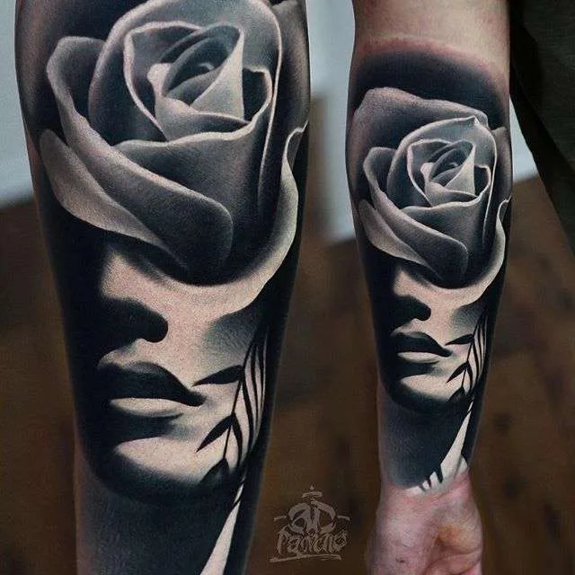 A.D. Pancho realistic tattoo work