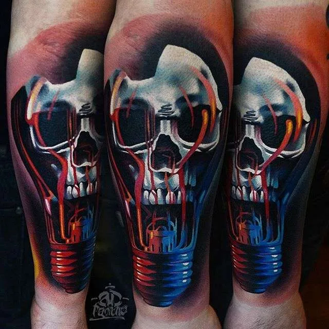 A.D. Pancho realistic tattoo work