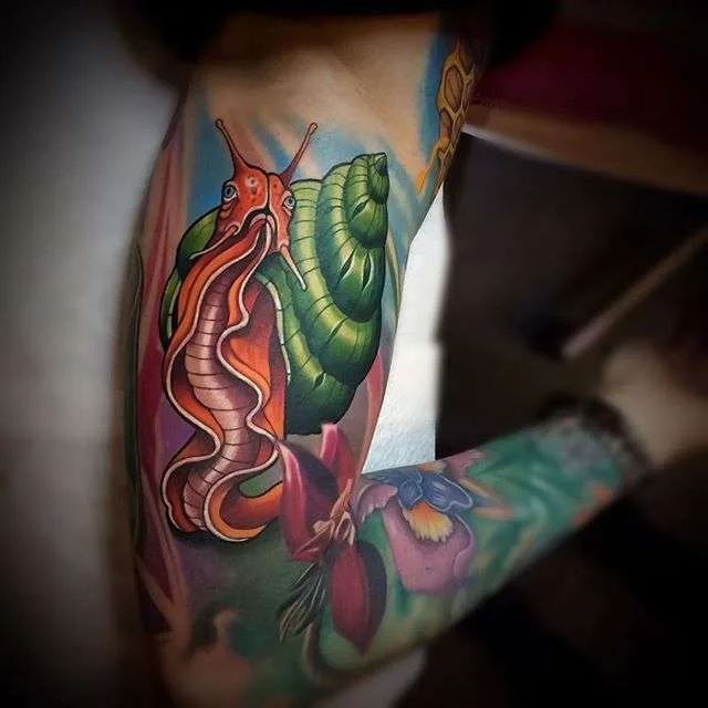 Tattoo artist Andrea Antikorpo Lanzi color realistic and new school tattoo | Тату мастер Andrea Antikorpo Lanzi цветные реализм и нью скул татуировки