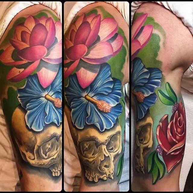 Tattoo artist Andrea Antikorpo Lanzi color realistic and new school tattoo | Тату мастер Andrea Antikorpo Lanzi цветные реализм и нью скул татуировки