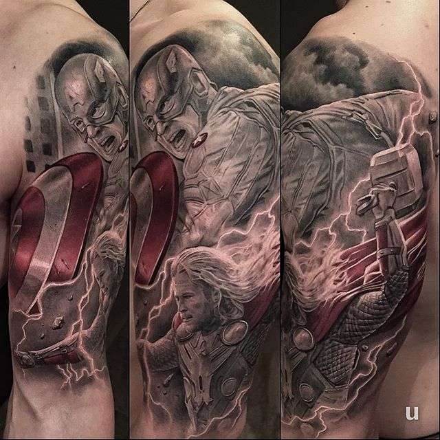 Tattoo artist Greg Nicholson blackandgrey realism tattoo | Тату мастер Greg Nicholson черно-белые реализм тату