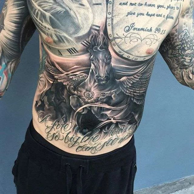 Tattoo artist Gabriel Gonzalez (Gabrielinkaholik) black and grey realism tattoo