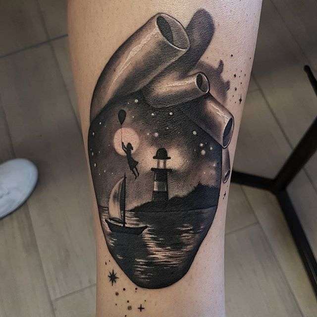 Tattoo artist Gabriele Pais black and grey realism tattoo | Тату мастер Gabriele Pais черно-белый тату реализм 