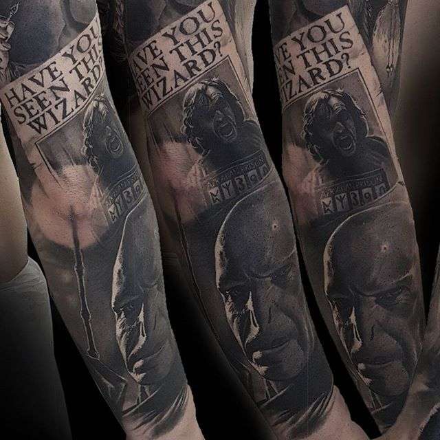 Tattoo artist Gabriele Pais black and grey realism tattoo | Тату мастер Gabriele Pais черно-белый тату реализм 