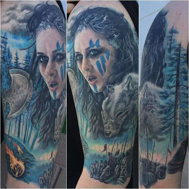 Tattoo artist Jamie Lee Parker color realism tattoo | Тату мастер Jamie Lee Parker цветные реализм татуировки