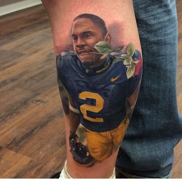 Tattoo artist Kyle Cotterman color realism tattoo