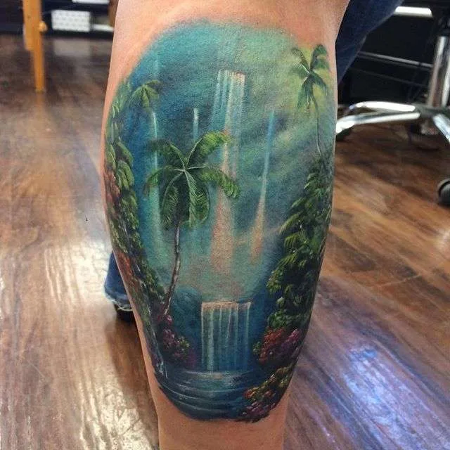 Tattoo artist Kyle Cotterman color realism tattoo