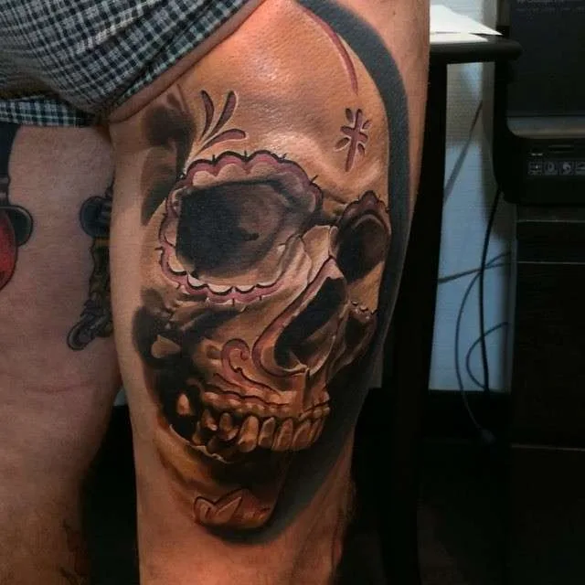 Tattoo master Levgen (Eugene Knysh) realism tattoo